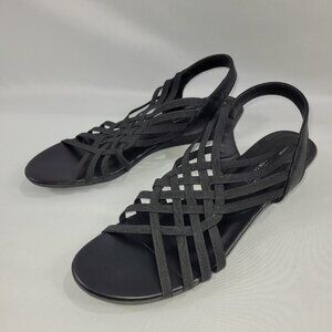 George Black Sandals Summer Shoes Women's size 9